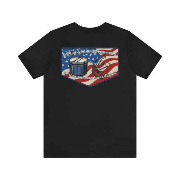 American Piping and Drumming Apparel Badge  Short Sleeve Tee - Image 6