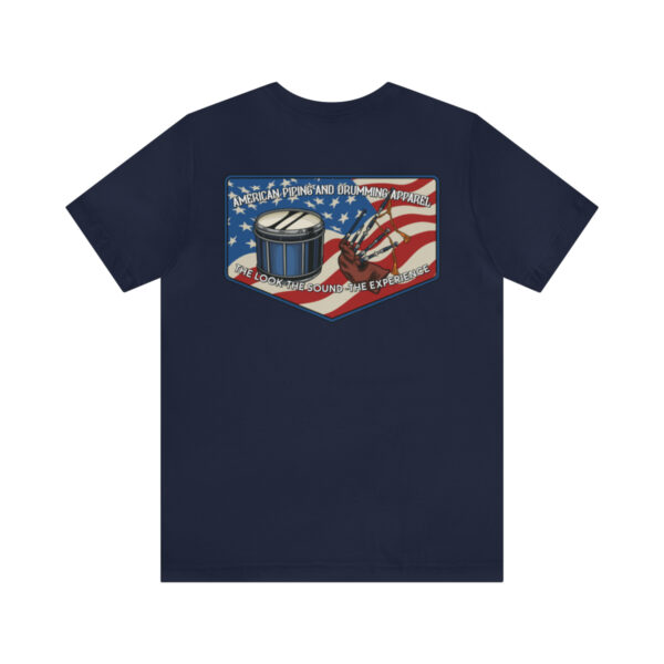 American Piping and Drumming Apparel Badge  Short Sleeve Tee - Image 14