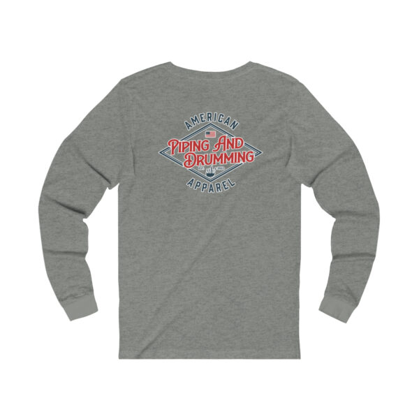 American Piping and Drumming Apparel Logo Long Sleeve Tee - Image 6