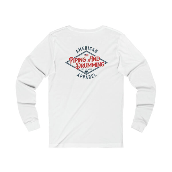 American Piping and Drumming Apparel Logo Long Sleeve Tee - Image 4