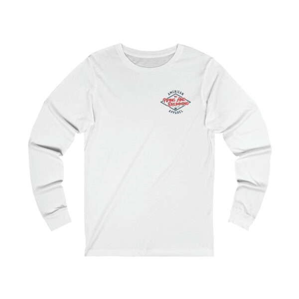 American Piping and Drumming Apparel Logo Long Sleeve Tee - Image 3