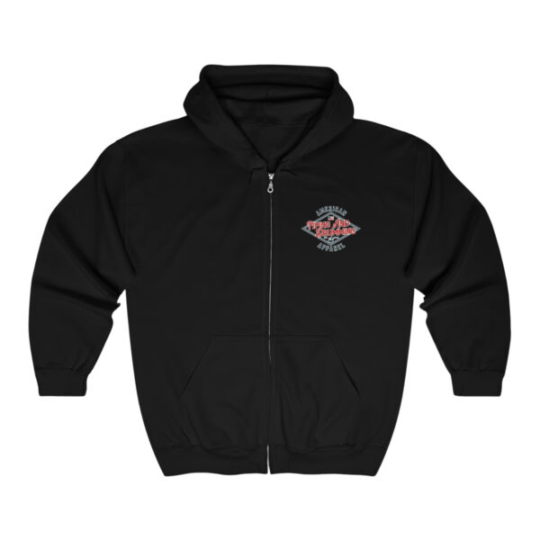 American Piping and Drumming Apparel Logo Full Zip Hooded Sweatshirt - Image 3