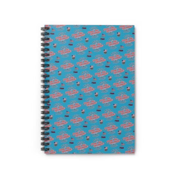 American Piping and Drumming Apparel Spiral Notebook - Ruled Line (Turquoise)