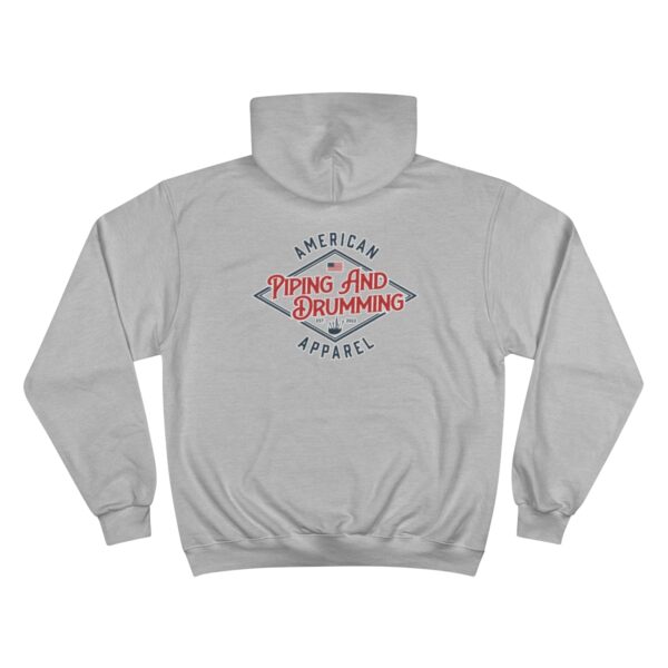 American Piping and Drumming Apparel Logo Champion Hoodie - Image 8