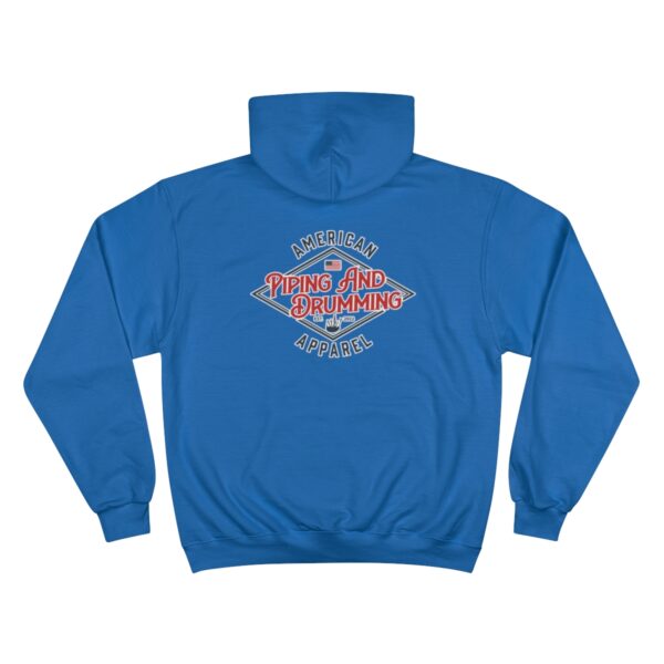 American Piping and Drumming Apparel Logo Champion Hoodie - Image 2