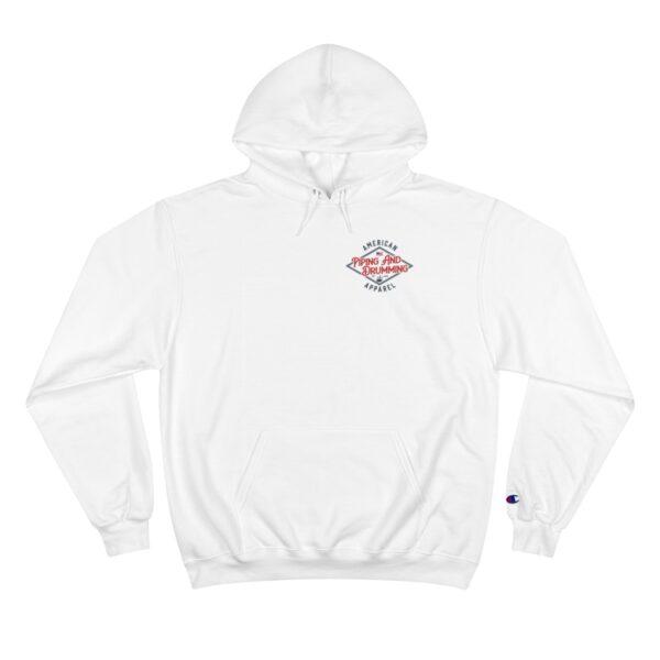 American Piping and Drumming Apparel Logo Champion Hoodie - Image 5