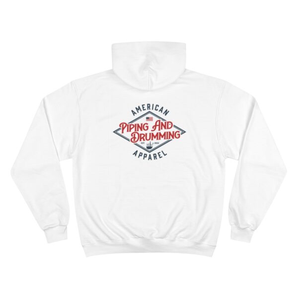 American Piping and Drumming Apparel Logo Champion Hoodie - Image 6