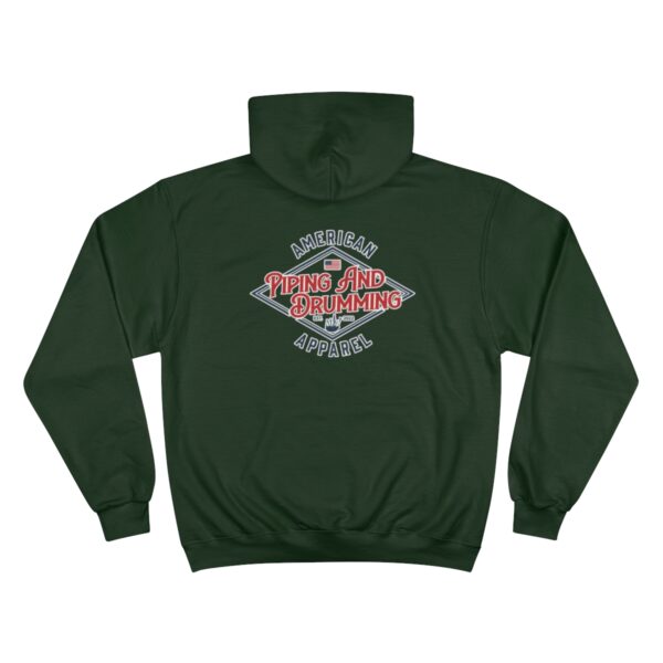 American Piping and Drumming Apparel Logo Champion Hoodie - Image 10