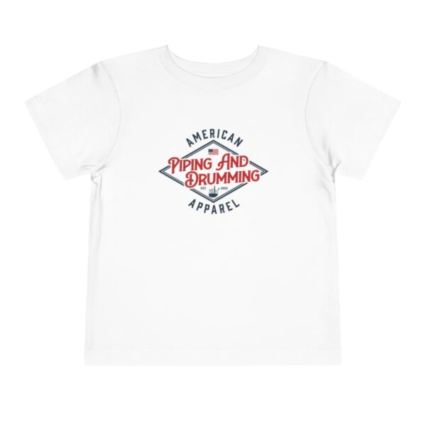 American Piping and Drumming Apparel Logo Toddler Short Sleeve Tee - Image 4