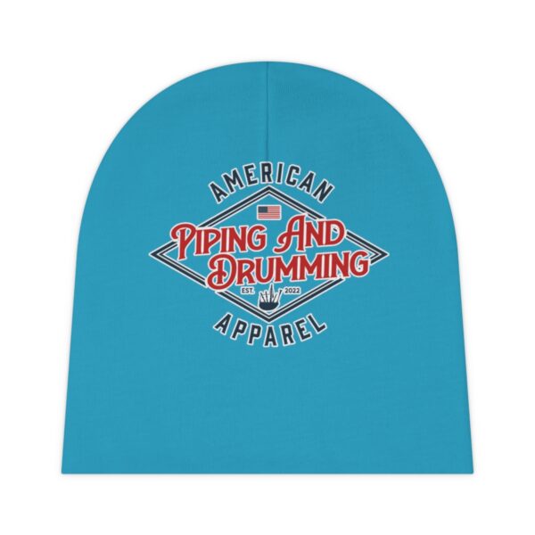 American Piping and Drumming Apparel Logo Baby Beanie