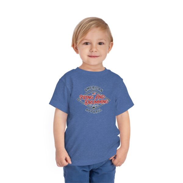 American Piping and Drumming Apparel Logo Toddler Short Sleeve Tee - Image 3