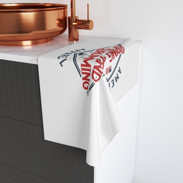 American Piping and Drumming Apparel Logo Hand Towel - Image 4