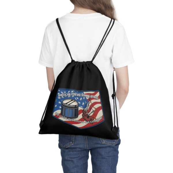 American Piping and Drumming Apparel Badge Drawstring Bag - Image 4