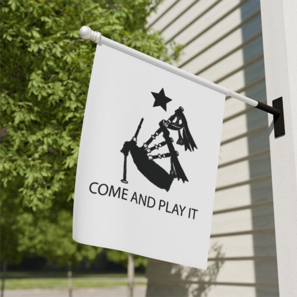 Come and Play It Piper Garden House Banner - Image 5