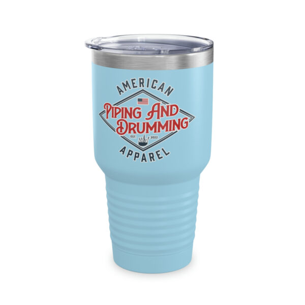 American Piping and Drumming Apparel Badge Ringneck Tumbler, 30oz - Image 19