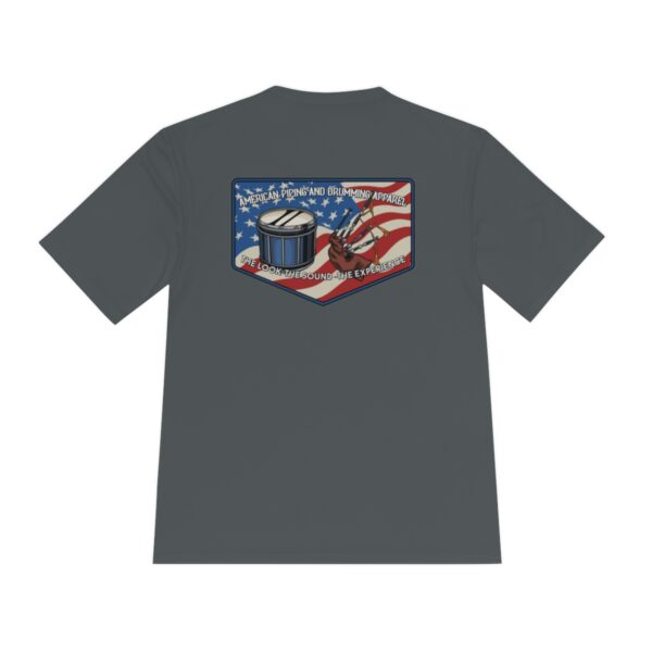 American Piping and Drumming Apparel Badge Moisture Wicking Tee - Image 6