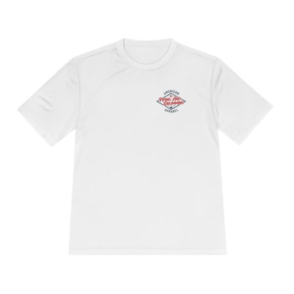 American Piping and Drumming Apparel Badge Moisture Wicking Tee - Image 3