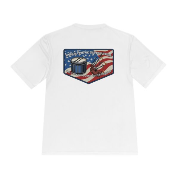 American Piping and Drumming Apparel Badge Moisture Wicking Tee - Image 4